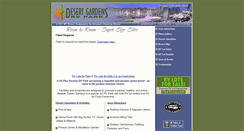 Desktop Screenshot of desertgardensrvpark.com